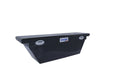 Better Built 79211070 Low Profile Deep Crossover Wedge Tool Box; 72 in.; Single Lid; Black; - Truck Part Superstore