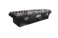 Better Built 79211115 Low Profile Crossover Tool Box; 70 in.; Single Lid; Black; w/Rail; - Truck Part Superstore