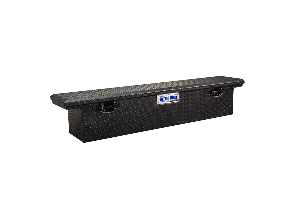 Better Built 79212422 Narrow Crossover Tool Box; 70 in.; Single Lid; Matte Black; - Truck Part Superstore