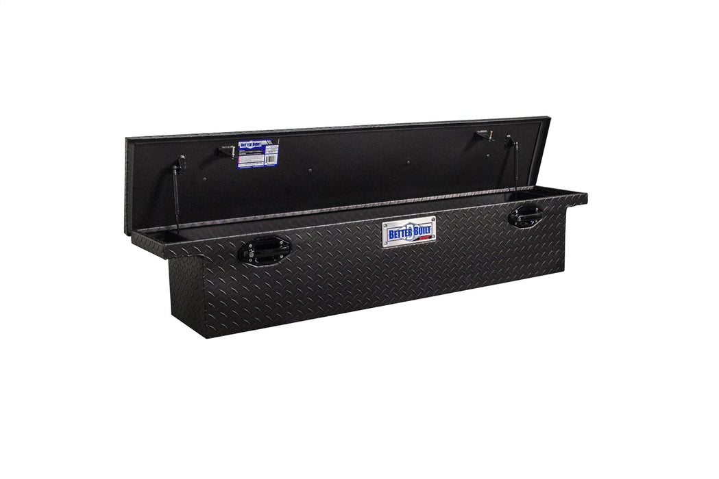 Better Built 79212423 Narrow Crossover Tool Box; 72 in.; Single Lid; Matte Black; - Truck Part Superstore