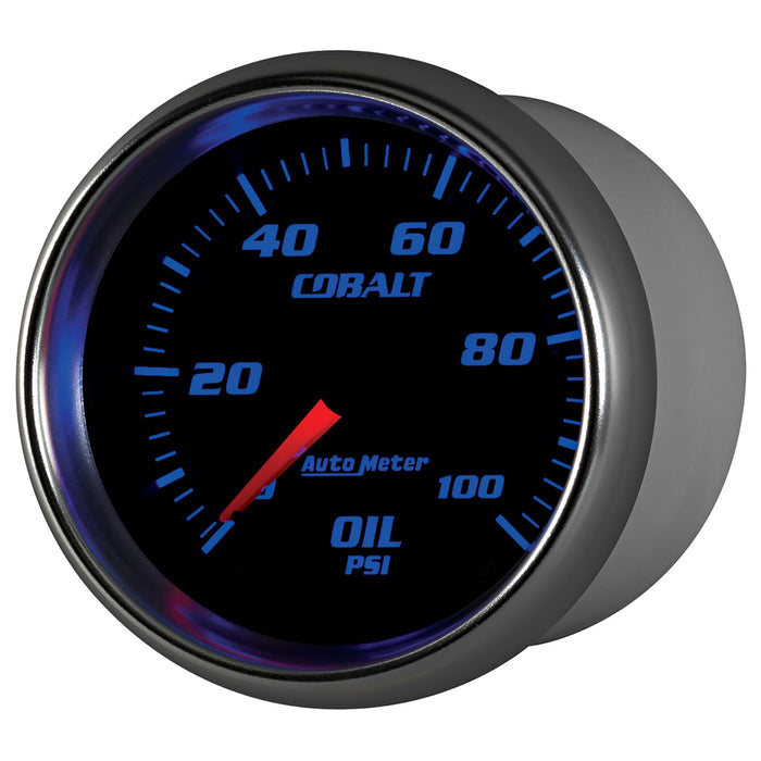 AutoMeter 7921 GAUGE; OIL PRESSURE; 2 5/8in.; 100PSI; MECHANICAL; COBALT - Truck Part Superstore
