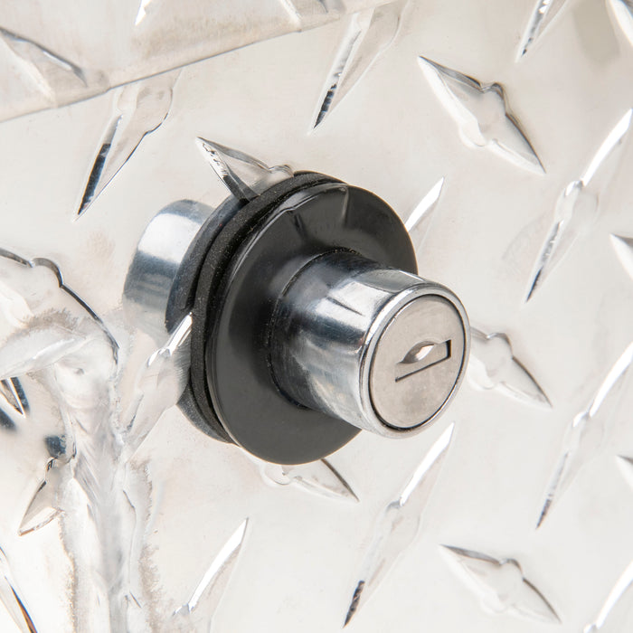 UWS TBSM-36-LP Bright Aluminum 36in. Truck Side Tool Box with Low Profile (LTL Shipping Only) - Truck Part Superstore