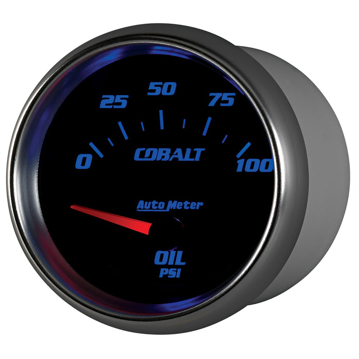AutoMeter 7927 GAUGE; OIL PRESSURE; 2 5/8in.; 100PSI; ELECTRIC; COBALT - Truck Part Superstore