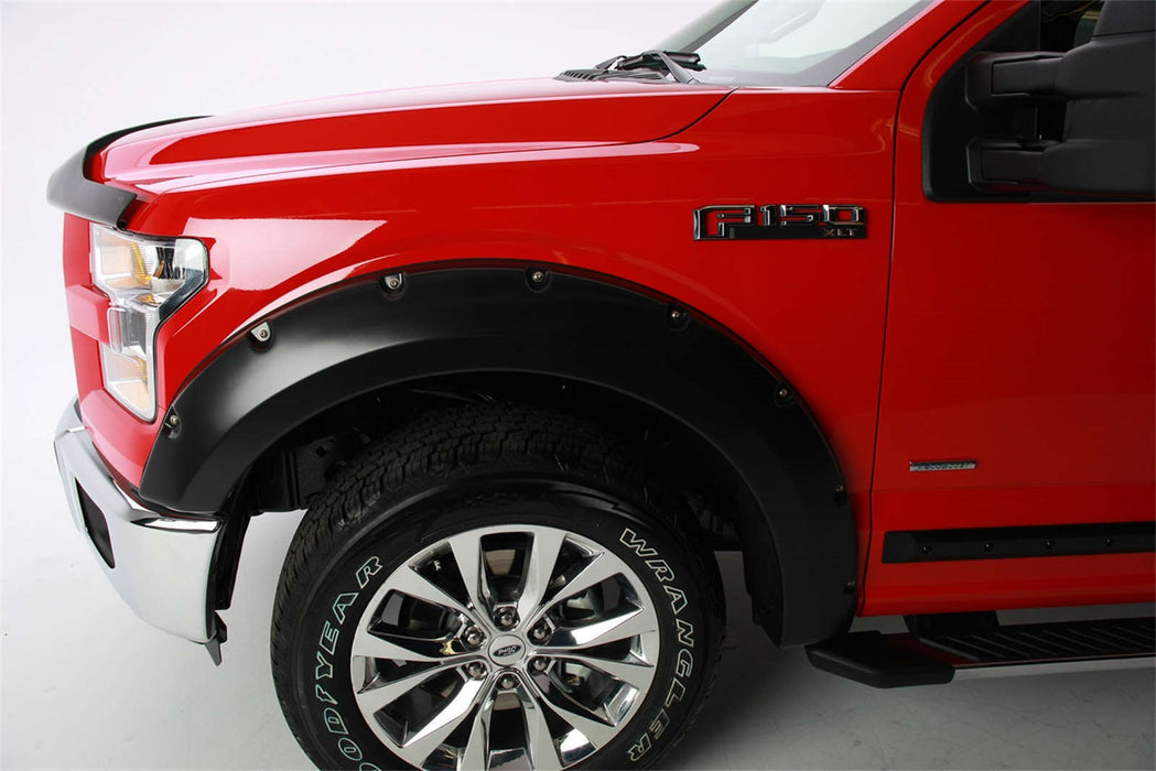 EGR 793174F EGR Bolt-On Style Black Fender Flare-proudly made in the USA. - Truck Part Superstore