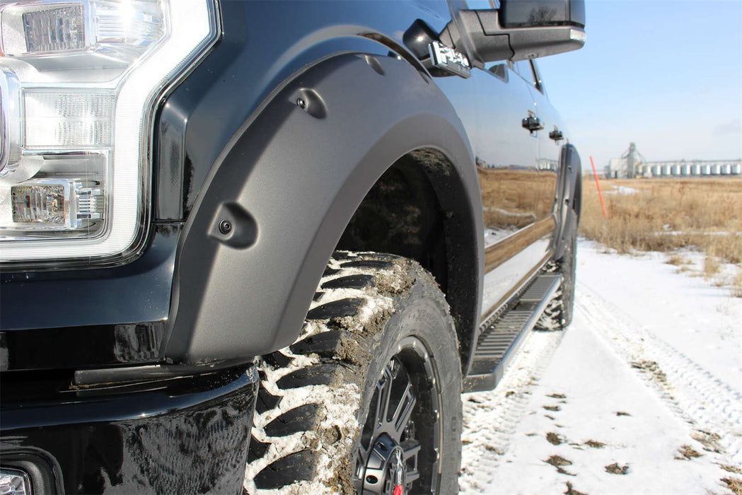 EGR 793475 EGR Bolt-On Style Matte Black Fender Flare-proudly made in the USA. - Truck Part Superstore