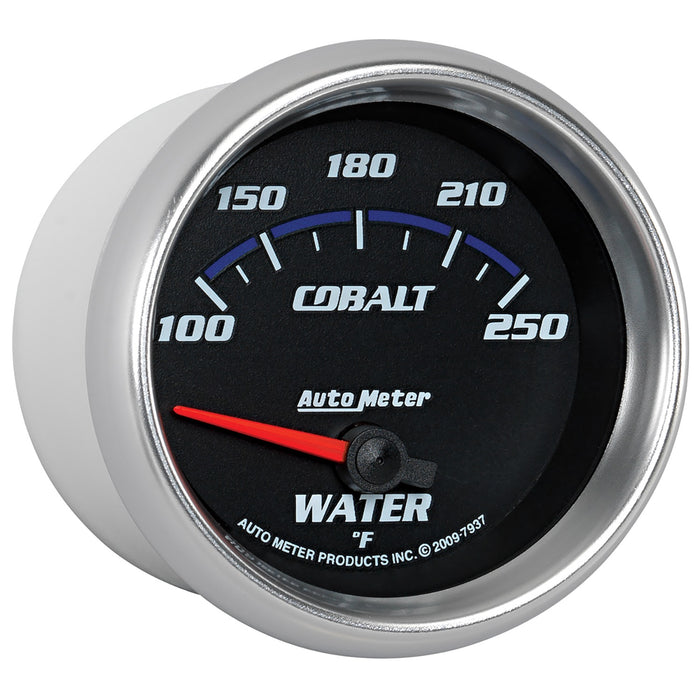 AutoMeter 7937 GAUGE; WATER TEMP; 2 5/8in.; 100-250deg.F; ELECTRIC; COBALT - Truck Part Superstore