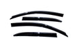 Auto Ventshade (AVS) 794010 Ventvisor® Low Profile Deflector 4 pc.; Smoke w/Chrome Trim; - Truck Part Superstore
