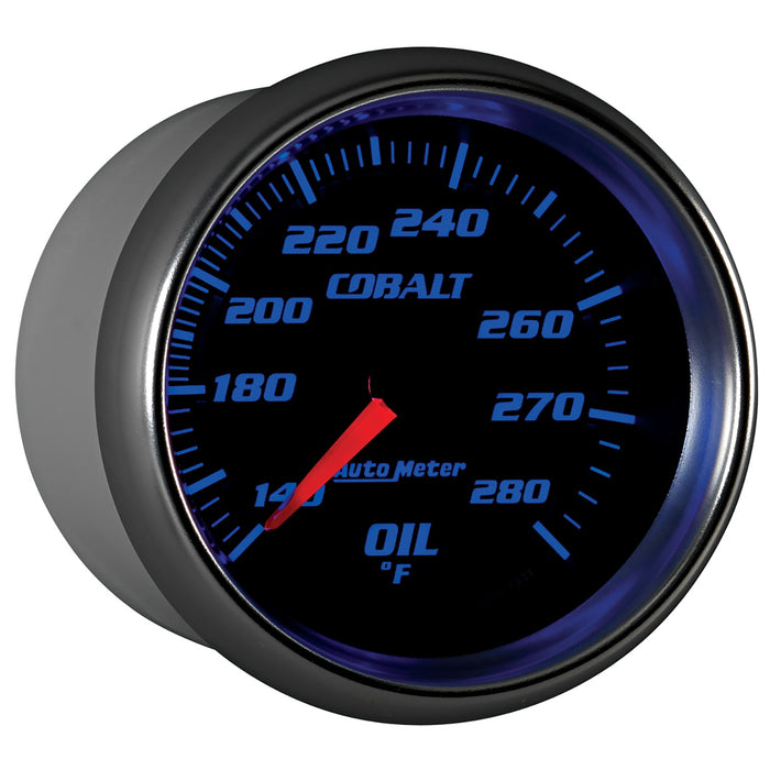 AutoMeter 7941 GAUGE; OIL TEMP; 2 5/8in.; 140-280deg.F; MECHANICAL; COBALT - Truck Part Superstore