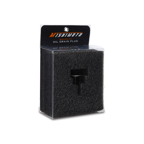 Mishimoto MMODP-14125B Magnetic Oil Drain Plug M14 x 1.25, Black - Truck Part Superstore