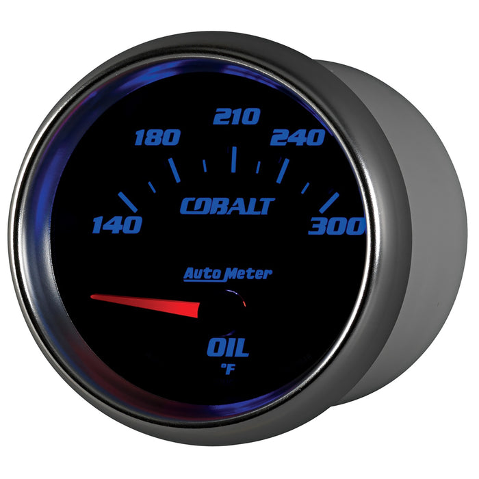 AutoMeter 7948 GAUGE; OIL TEMP; 2 5/8in.; 140-300deg.F; ELECTRIC; COBALT - Truck Part Superstore