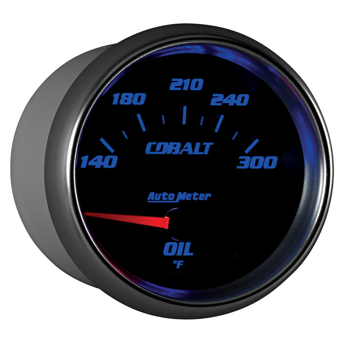 AutoMeter 7948 GAUGE; OIL TEMP; 2 5/8in.; 140-300deg.F; ELECTRIC; COBALT - Truck Part Superstore