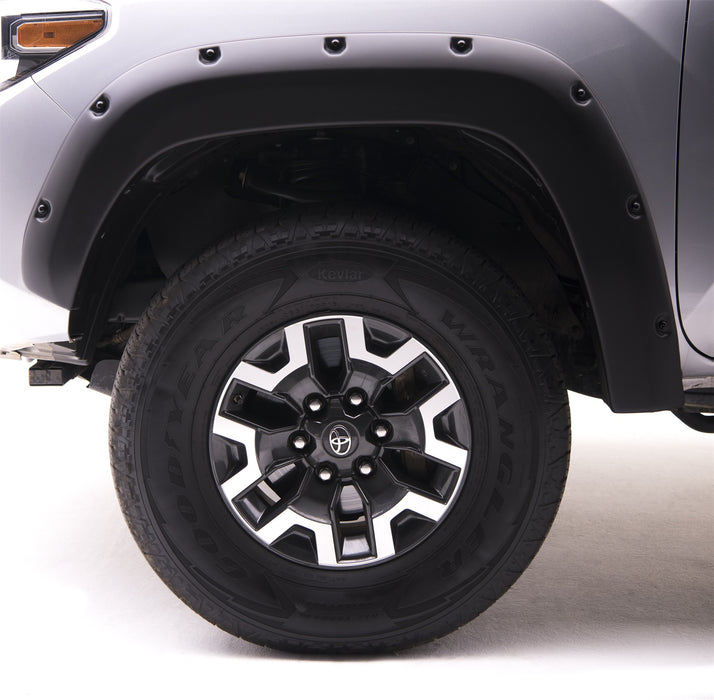 EGR 795085 EGR bolt-on look fender flare set matte black finish level 2 - Truck Part Superstore