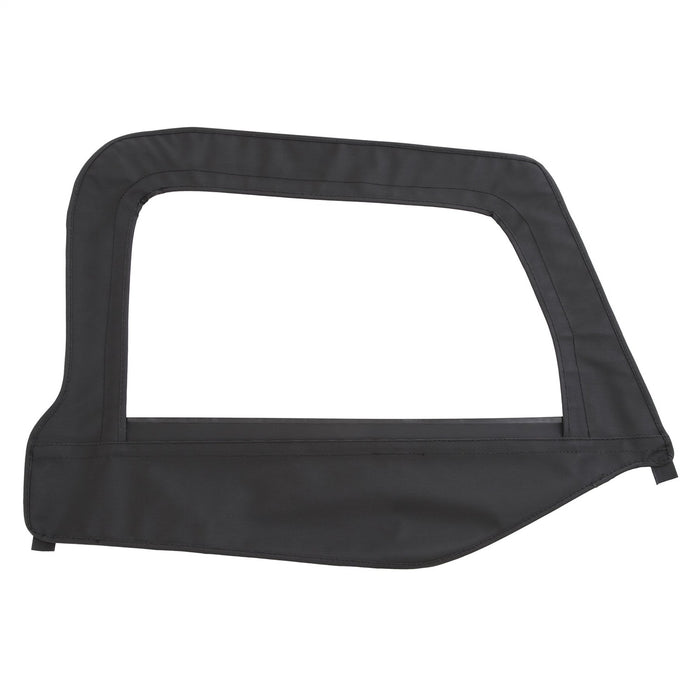 Smittybilt 79515 Soft Top Door Skin W/ Frame 97-06 Wrangler TJ Passenger Side Black Denim Smittybilt - Truck Part Superstore