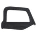 Smittybilt 79535 Soft Top Door Skin W/ Frame 97-06 Wrangler TJ Passenger Side Black Diamond Smittybilt - Truck Part Superstore