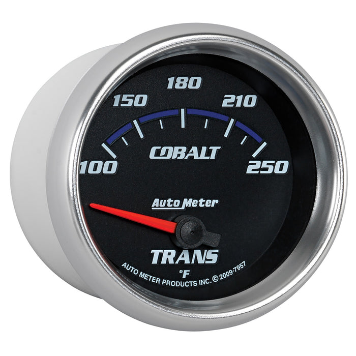 AutoMeter 7957 GAUGE; TRANSMISSION TEMP; 2 5/8in.; 100-250deg.F; ELECTRIC; COBALT - Truck Part Superstore
