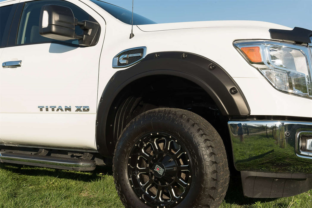 EGR 795905 EGR Bolt-On Style Matte Black Fender Flare-proudly made in the USA. - Truck Part Superstore
