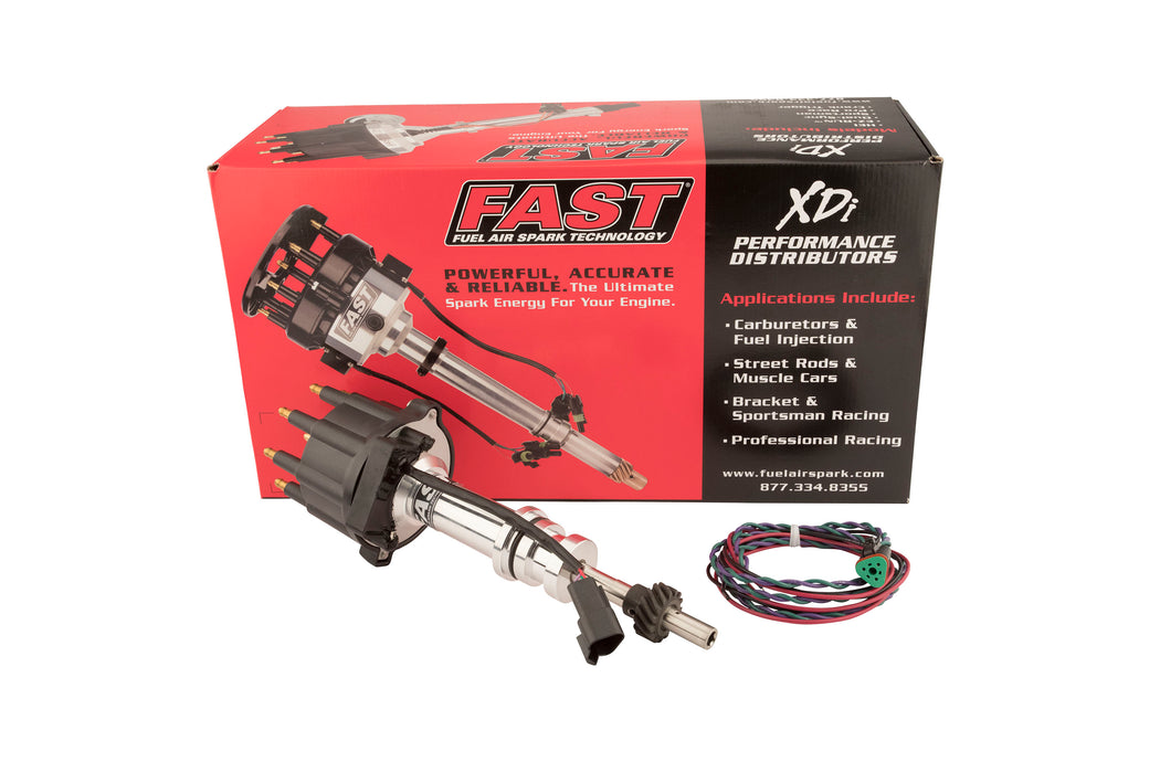 FAST 1000-1613 XDi Sportsman Small Cap Distributor for Ford Windsor - Truck Part Superstore