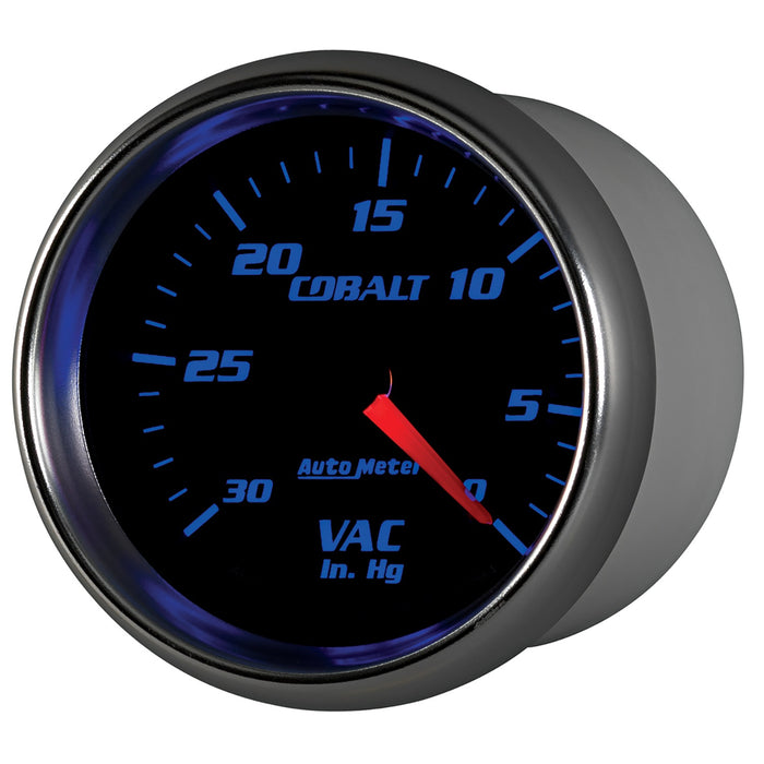AutoMeter 7984 GAUGE; VACUUM; 2 5/8in.; 30INHG; MECHANICAL; COBALT - Truck Part Superstore