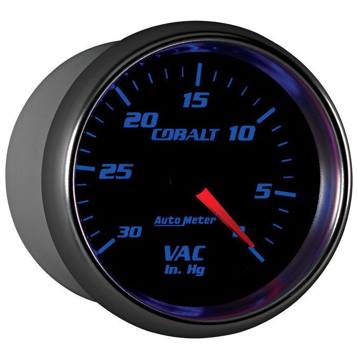 AutoMeter 7984 GAUGE; VACUUM; 2 5/8in.; 30INHG; MECHANICAL; COBALT - Truck Part Superstore