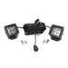 Southern Truck 79911K 3.0 Inch Square Cube Cree Spot Beam LED Lights Pair Chrome Series W/Harness 79903 Southern Truck Lifts - Truck Part Superstore