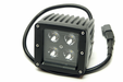 Southern Truck 79916 3.0 X 3.0 Inch 16W Square LED Light Spot 1,440 Lumens Each Black Series Southern Truck Lifts - Truck Part Superstore