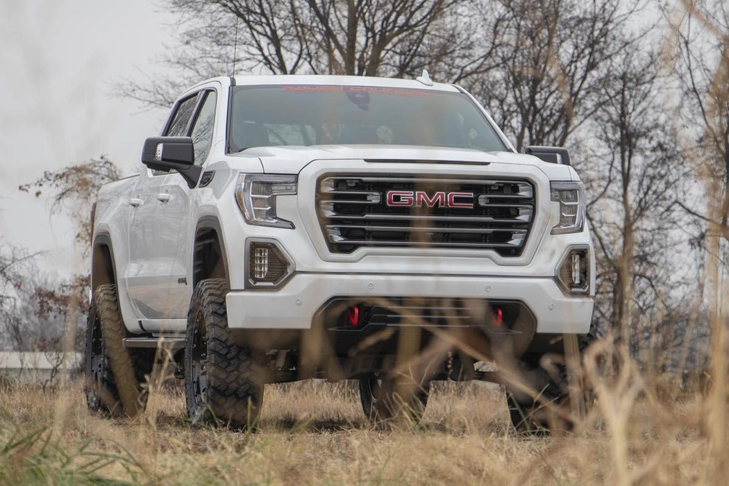 Rough Country 27571 4 Inch Suspension Lift Kit Lifted Struts & V2 Shocks 19-20 19-20 Silverado/Sierra 1500 Trailboss/AT4 4WD Rough Country - Truck Part Superstore