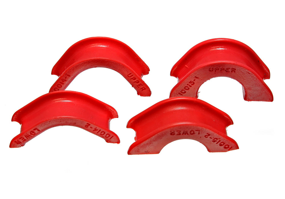 Energy Suspension 7.10101R Rack And Pinion Bushing Set; Red; Performance Polyurethane; - Truck Part Superstore