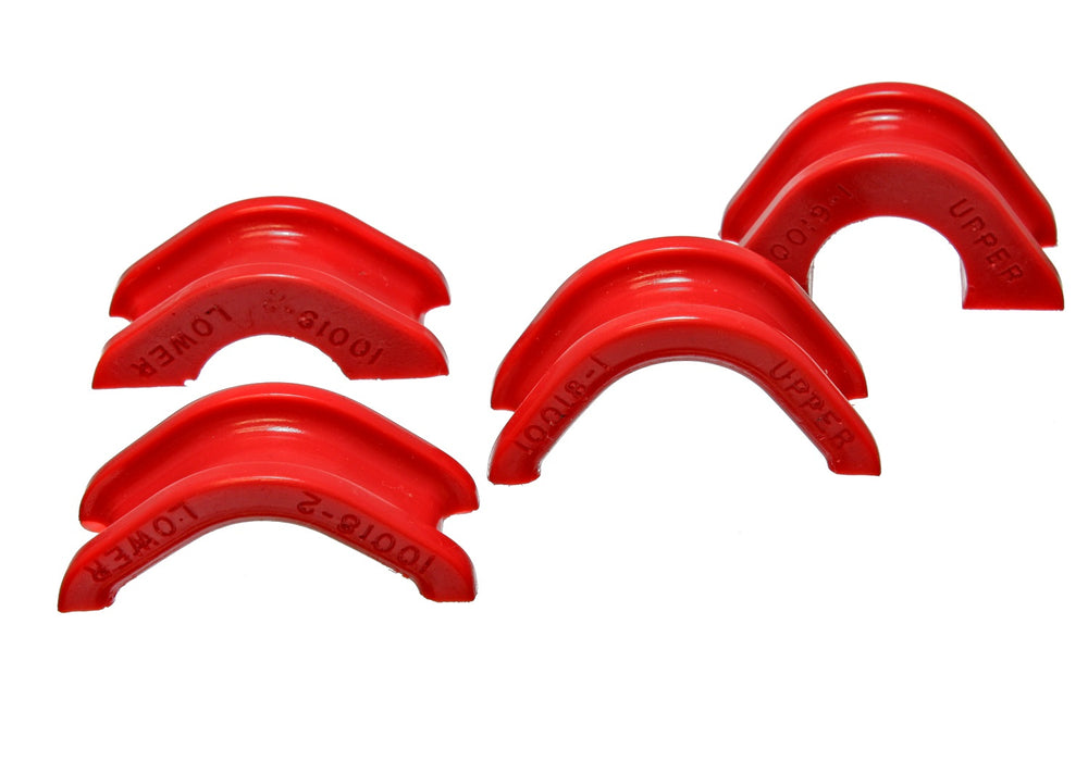 Energy Suspension 7.10102R Rack And Pinion Bushing Set; Red; Performance Polyurethane; - Truck Part Superstore