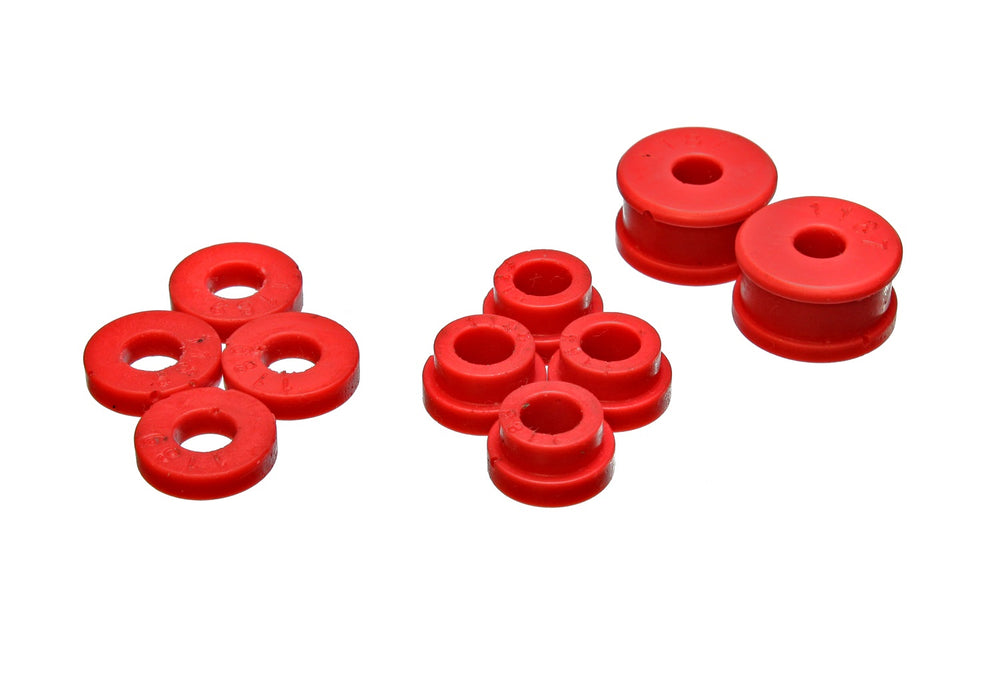 Energy Suspension 7.1115R Shifter Bushing Set; Red; Performance Polyurethane; - Truck Part Superstore