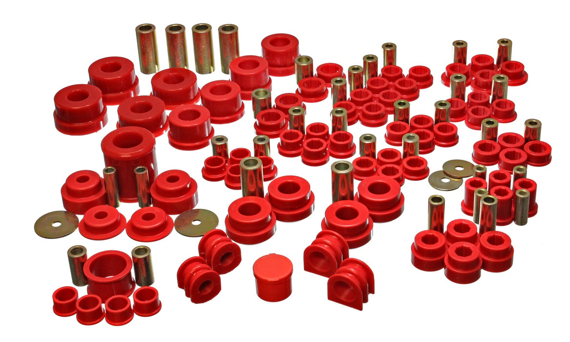 Energy Suspension 7.18108R Hyper-Flex System; Red; Master Set; - Truck Part Superstore