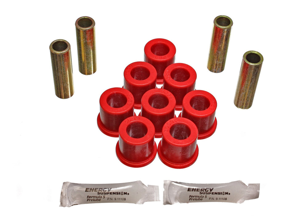 Energy Suspension 7.3105R Control Arm Bushing Set; Red; Rear; Performance Polyurethane; - Truck Part Superstore