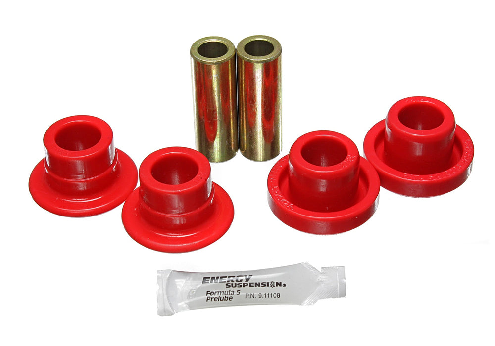 Energy Suspension 7.3108R Control Arm Bushing Set; Red; Front Lower; Performance Polyurethane; - Truck Part Superstore