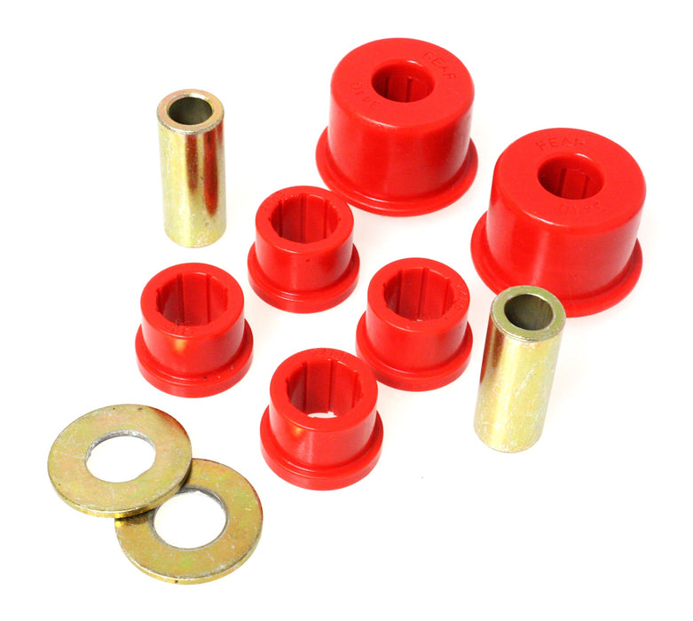 Energy Suspension 7.3112R Control Arm Bushing Set; Red; Front; Performance Polyurethane; - Truck Part Superstore