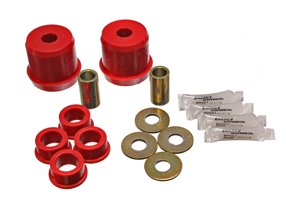 Energy Suspension 7.3118R Control Arm Bushing Set; Red; Front; Performance Polyurethane; - Truck Part Superstore