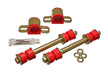 Energy Suspension 7.5108R Sway Bar Bushing Set; Red; Front; Bar Dia. 23mm; Performance Polyurethane; - Truck Part Superstore