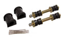 Energy Suspension 7.5109G Sway Bar Bushing Set; Black; Front; Bar Dia. 20mm; Performance Polyurethane; - Truck Part Superstore