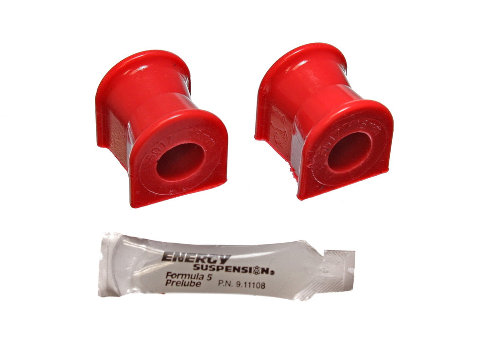 Energy Suspension 7.5112R Sway Bar Bushing Set; Red; Front; Bar Dia. 16mm; Performance Polyurethane; - Truck Part Superstore