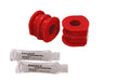 Energy Suspension 7.5127R Sway Bar Bushing Set; Red; Rear; Bar Dia. 21mm; Performance Polyurethane; - Truck Part Superstore