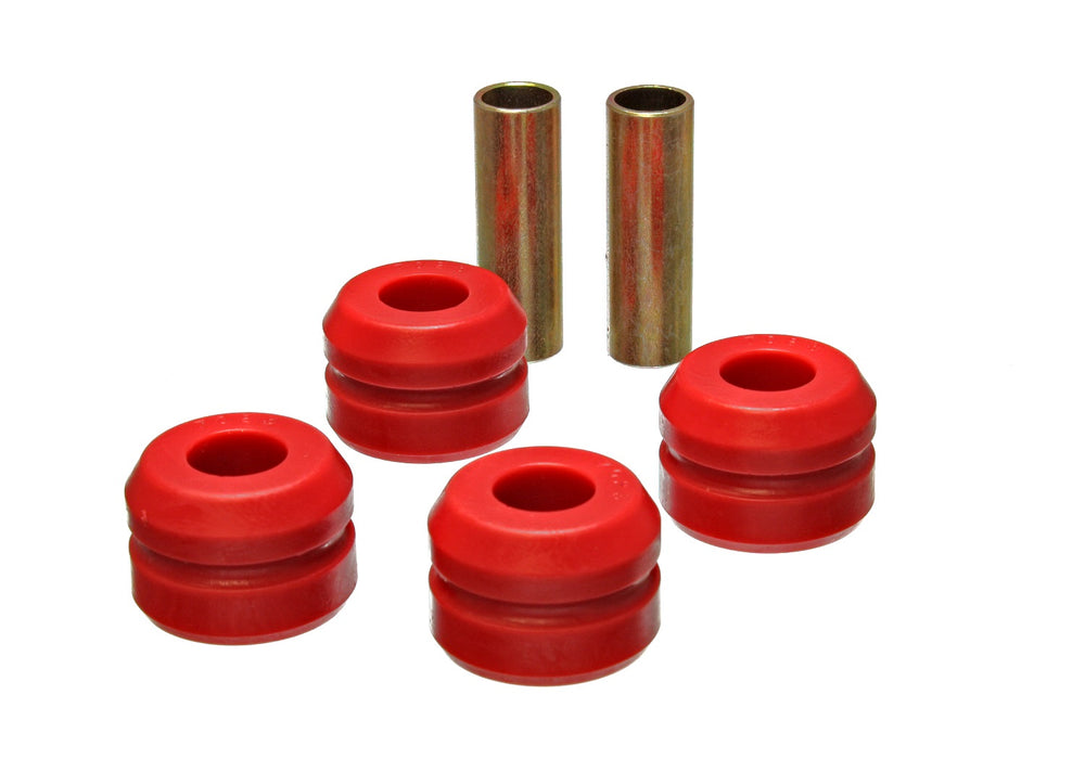Energy Suspension 7.7104R Strut Rod Bushing Set; Red; Front; Performance Polyurethane; - Truck Part Superstore