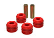 Energy Suspension 7.7104R Strut Rod Bushing Set; Red; Front; Performance Polyurethane; - Truck Part Superstore