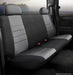 FIA NP92-10 GRAY Neo™ Neoprene Custom Fit Truck Seat Covers; Bench Seat; Removable Headrest; - Truck Part Superstore