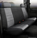 FIA NP92-7 GRAY Neo™ Neoprene Custom Fit Truck Seat Covers; Bench Seat; Center Armrest; - Truck Part Superstore