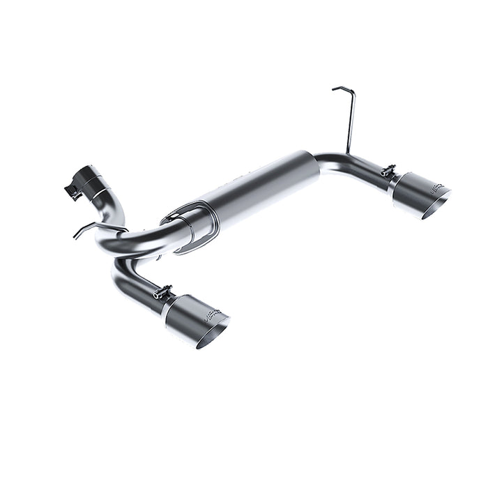 MBRP S5528409 Axle Back Dual Rear Exit For 07-18 Jeep Wrangler/Rubicon JK 3.6L/3.8L V6 MBRP - Truck Part Superstore