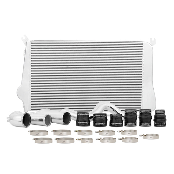 Mishimoto MMINT-DMAX-11KSL Chevrolet/GMC 6.6L Duramax Intercooler Kit, 2011-2016, Silver - Truck Part Superstore