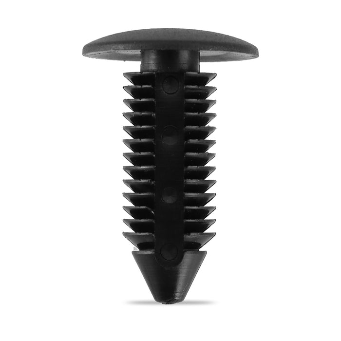 Mishimoto MMCP-10 Trim Clips, 25/64" Hole, 13/16" Head Diameter, 75/64" Stem Length, 40 Pieces - Truck Part Superstore