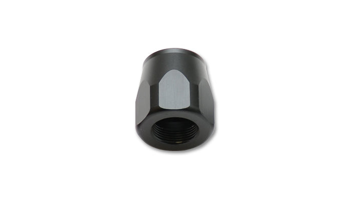 Vibrant Performance 20962 Hose End Socket; Size: -12AN; Black; 6061 Aluminum; Anodized Black; - Truck Part Superstore