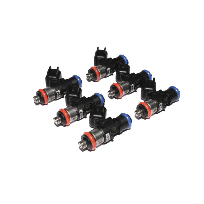 FAST 30859-6 Precision-Flow LS2 Profile 85 Lb/Hr High Impedance Injectors - Set of 6 - Truck Part Superstore