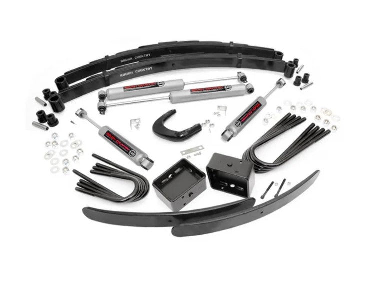 Rough Country 21430 6 Inch Suspension Lift System 56 Inch Rear Springs 77-87 C10/K10 77-87 K5 Blazer 77-87 C15/K15 77-87 Jimmy Rough Country - Truck Part Superstore