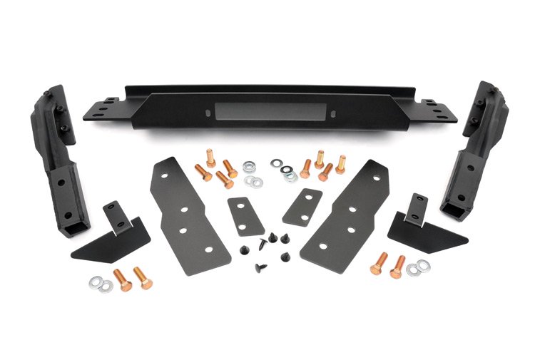 Rough Country 1064 Jeep Winch Mounting Plate 99-04 Grand Cherokee WJ Rough Country - Truck Part Superstore