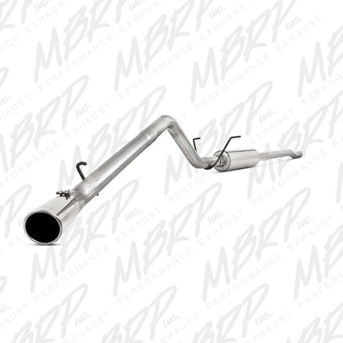 MBRP S5148AL 3 Inch Cat Back Exhaust System Single Side Aluminized Steel For 06-08 Dodge Ram Hemi 1500 MBRP - Truck Part Superstore
